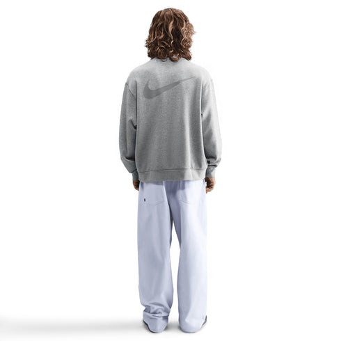 Nike Sb Fleece Crew Bb Koston Sweatshirt - Dark Grey Heather - Streetart.fr